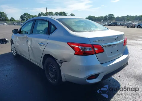 2019 Nissan Sentra S z USA, uszkodzony, nr VIN 3N1AB7AP6KY406802